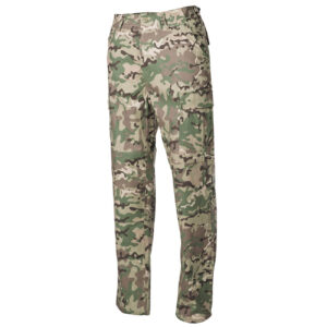 Pantalon treillis homme style opération camo