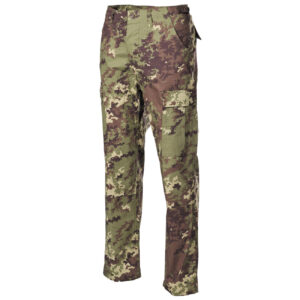 Pantalon treillis homme style vegetation